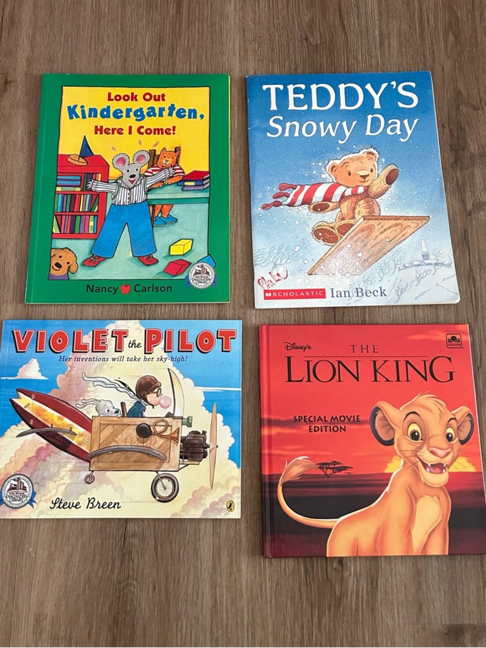 Children's Board Book Bundle lion king violet the pilot